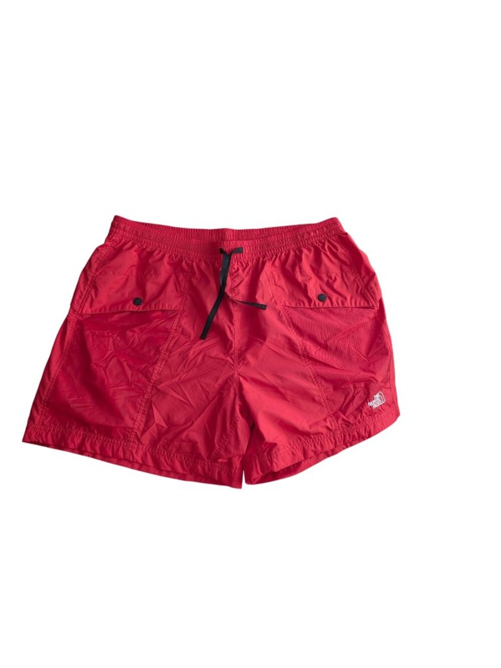 The North Face Windmill Women Medium Red Mesh Lined Outline 5" Shorts